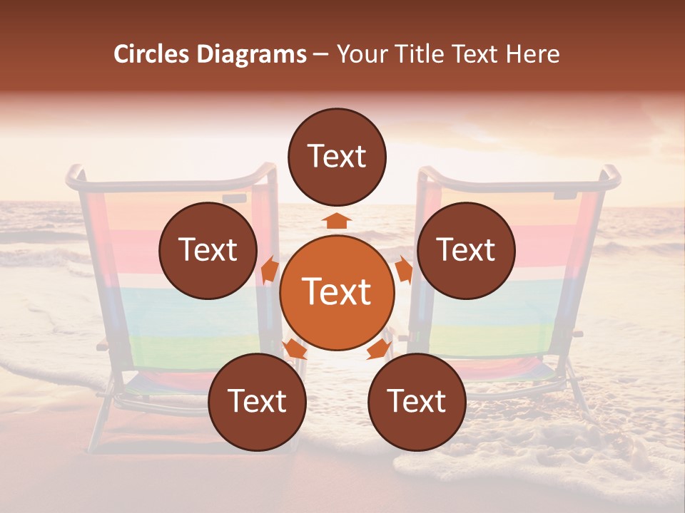 Two Coast Seaside PowerPoint Template