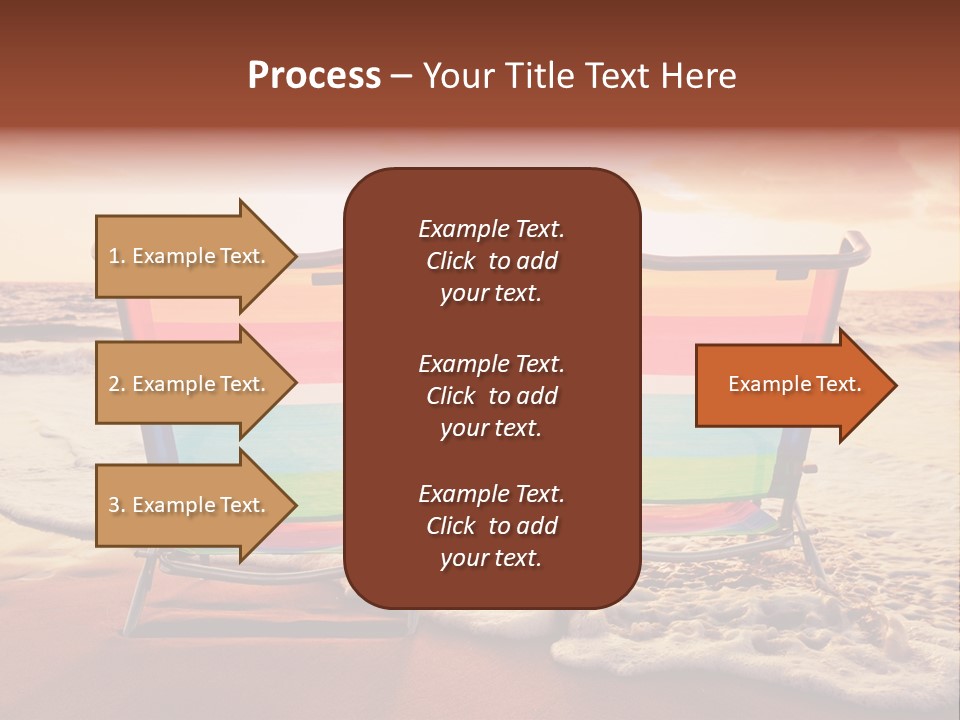 Two Coast Seaside PowerPoint Template