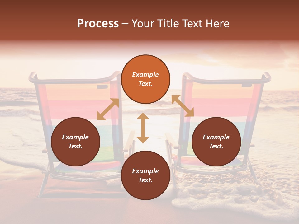 Two Coast Seaside PowerPoint Template