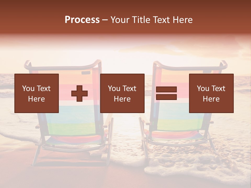 Two Coast Seaside PowerPoint Template