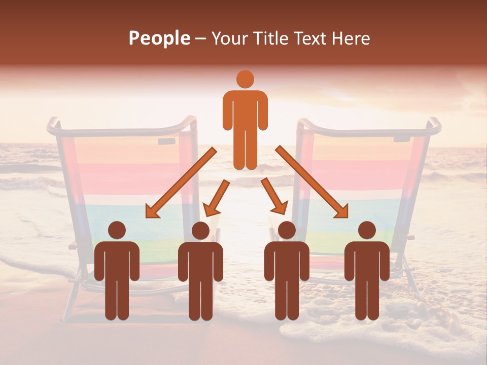 Two Coast Seaside PowerPoint Template