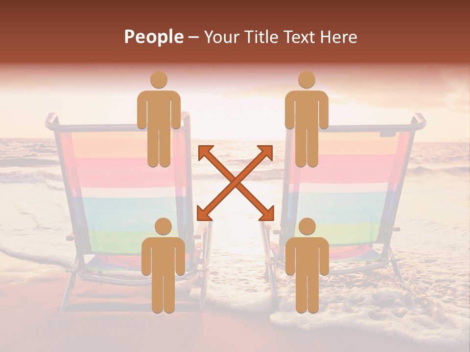 Two Coast Seaside PowerPoint Template