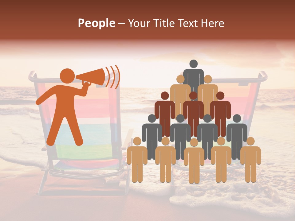 Two Coast Seaside PowerPoint Template