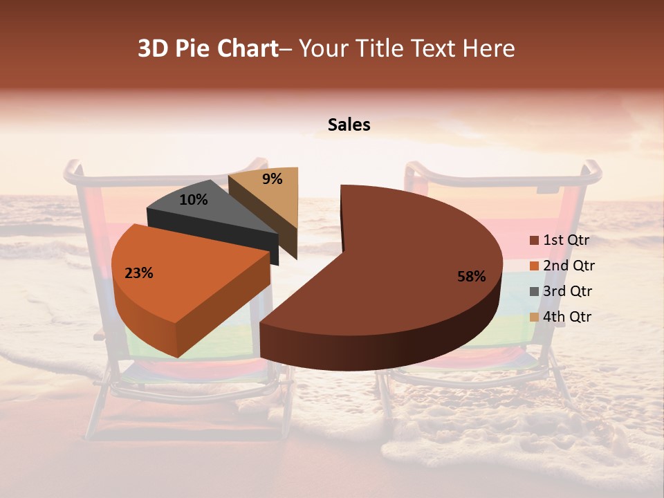Two Coast Seaside PowerPoint Template