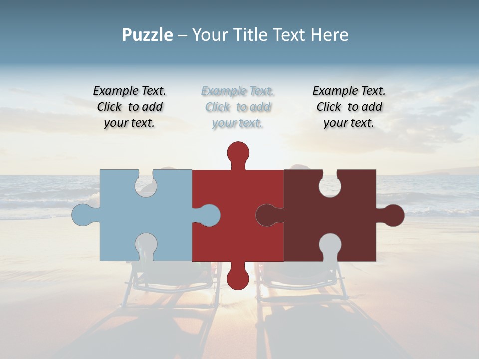 Two Romance Outdoors PowerPoint Template