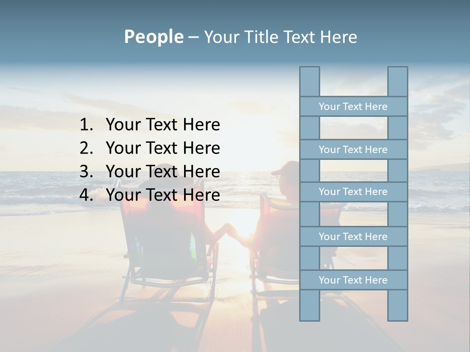 Two Romance Outdoors PowerPoint Template