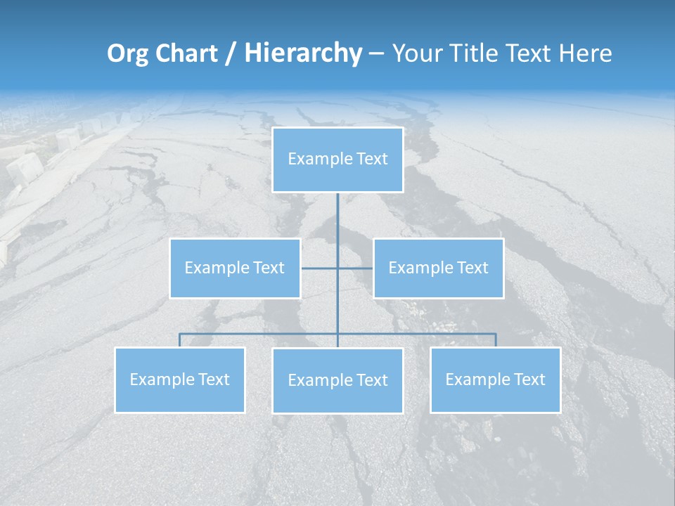 Rock Damage Broken PowerPoint Template