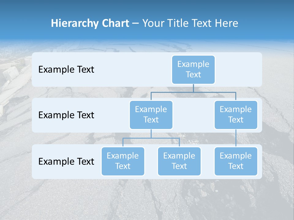 Rock Damage Broken PowerPoint Template
