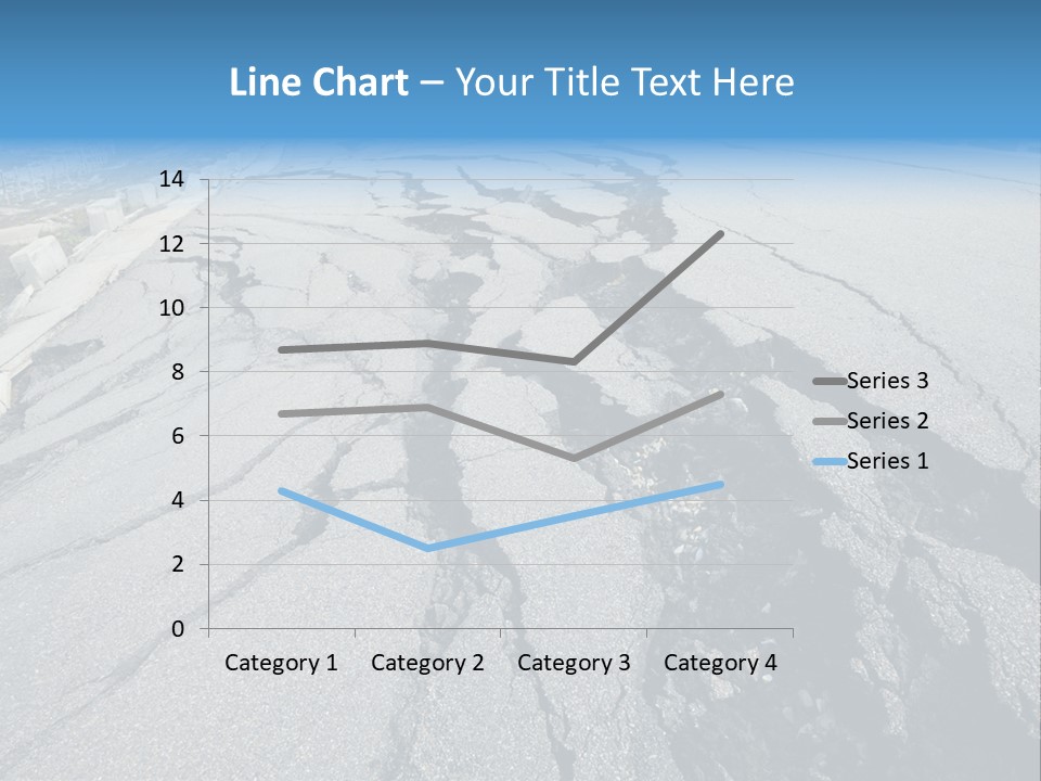 Rock Damage Broken PowerPoint Template