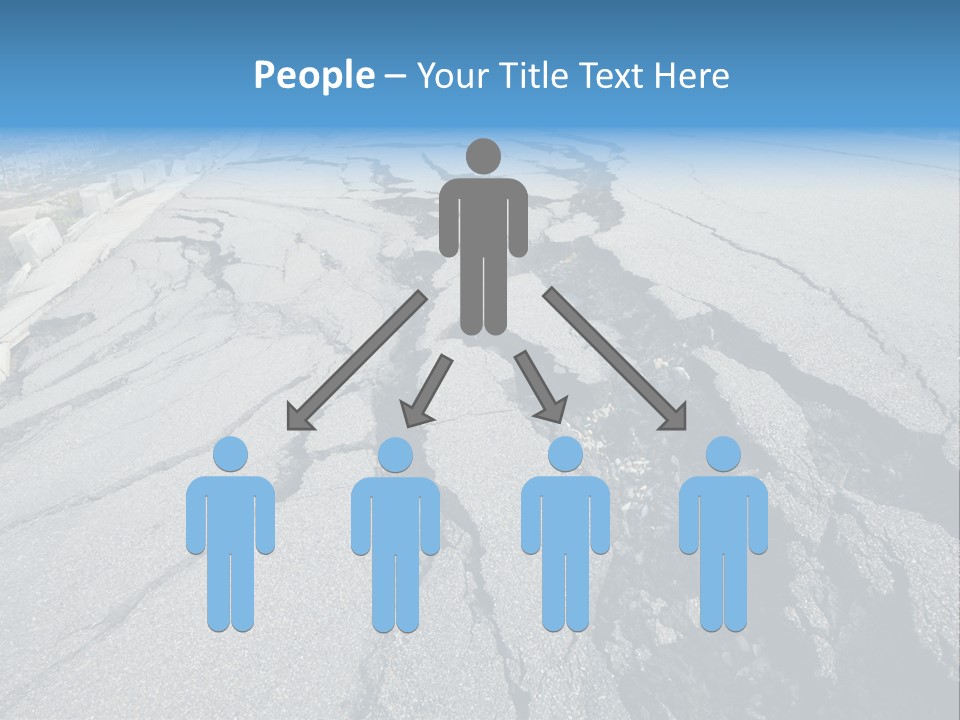 Rock Damage Broken PowerPoint Template