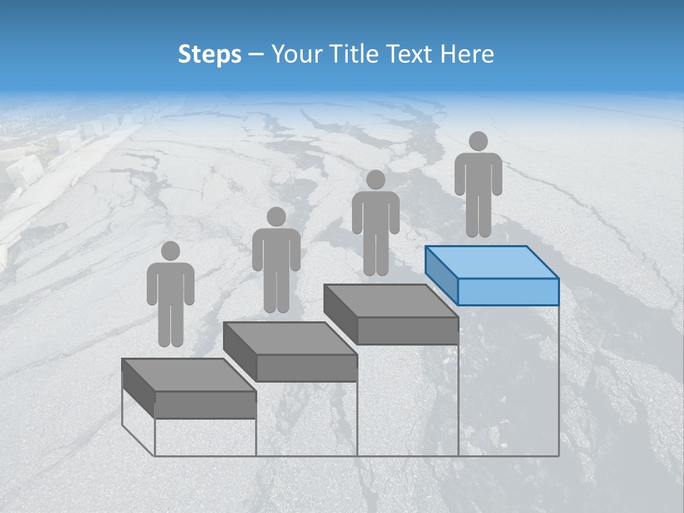 Rock Damage Broken PowerPoint Template