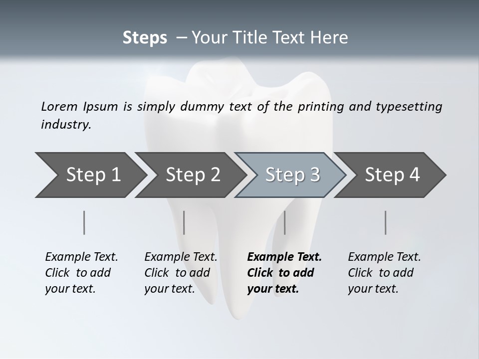 Dental Hospital Whitening PowerPoint Template