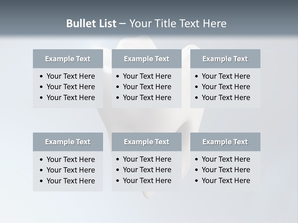 Dental Hospital Whitening PowerPoint Template