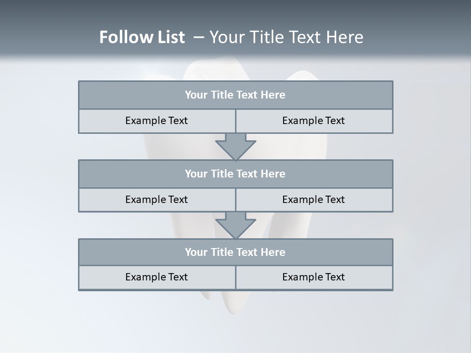 Dental Hospital Whitening PowerPoint Template