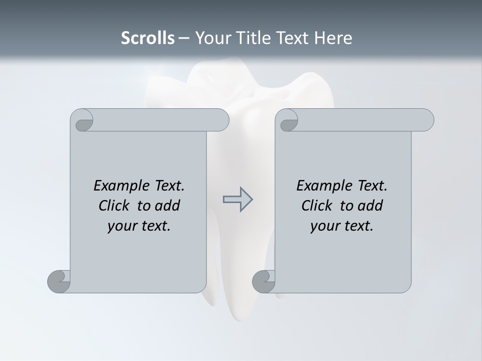 Dental Hospital Whitening PowerPoint Template