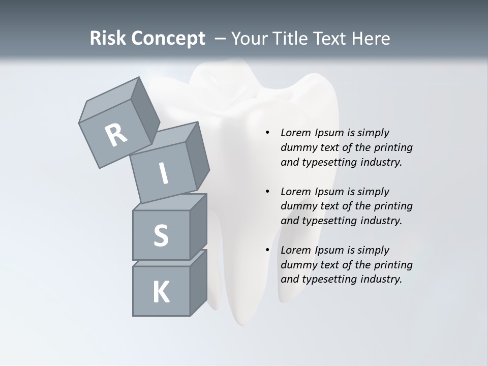 Dental Hospital Whitening PowerPoint Template
