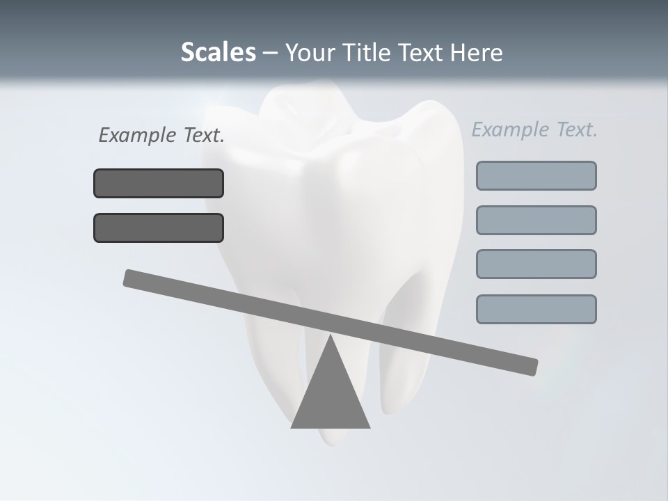Dental Hospital Whitening PowerPoint Template
