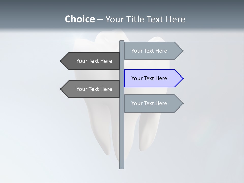 Dental Hospital Whitening PowerPoint Template
