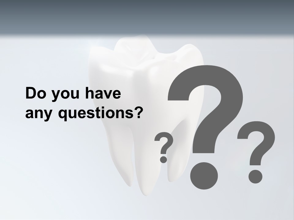 Dental Hospital Whitening PowerPoint Template