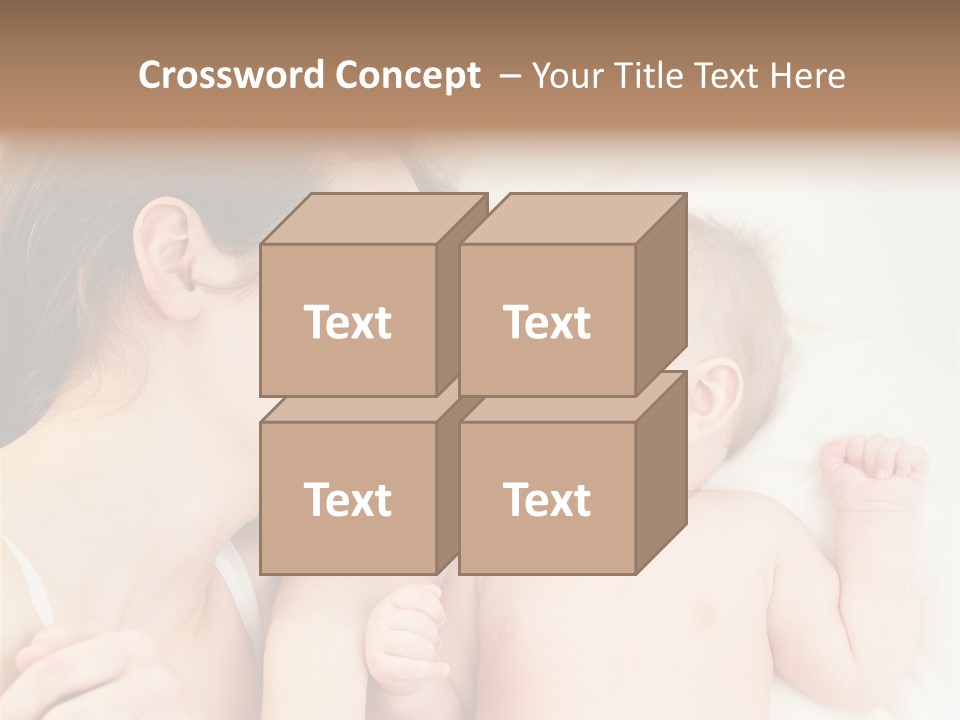 Skin Comfortable Hand PowerPoint Template