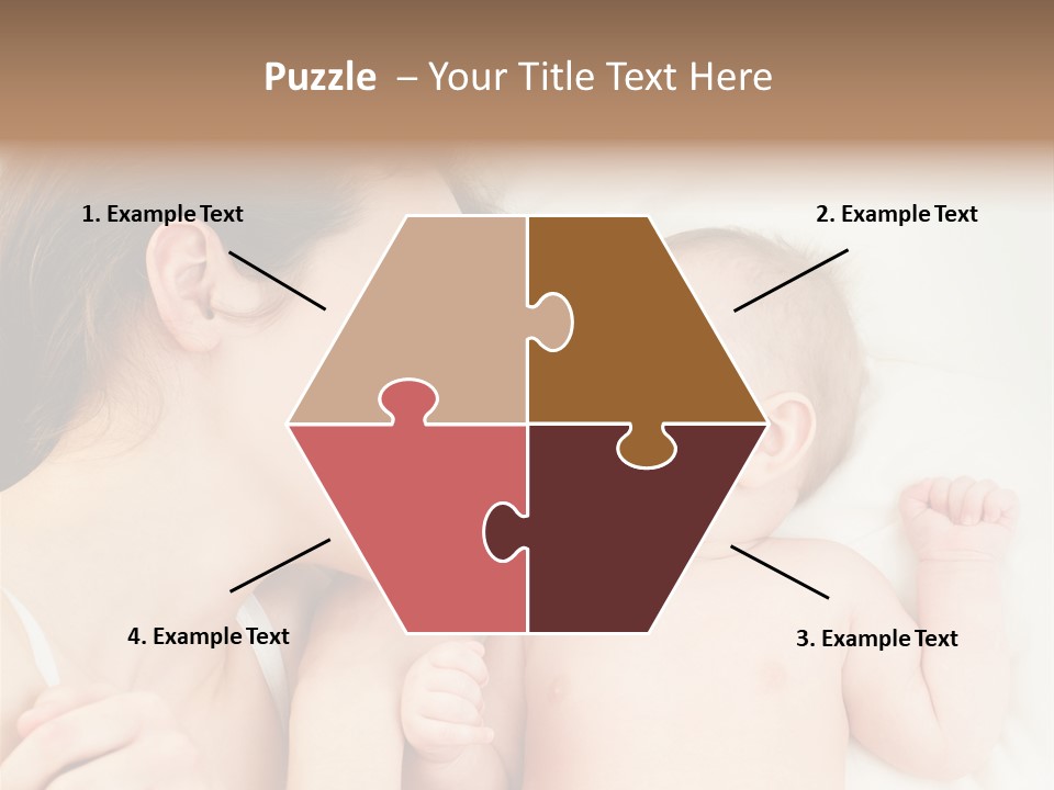 Skin Comfortable Hand PowerPoint Template