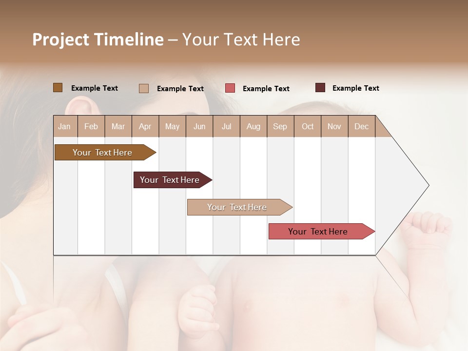 Skin Comfortable Hand PowerPoint Template