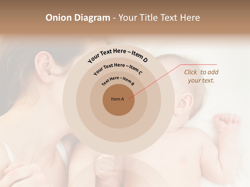 Skin Comfortable Hand PowerPoint Template