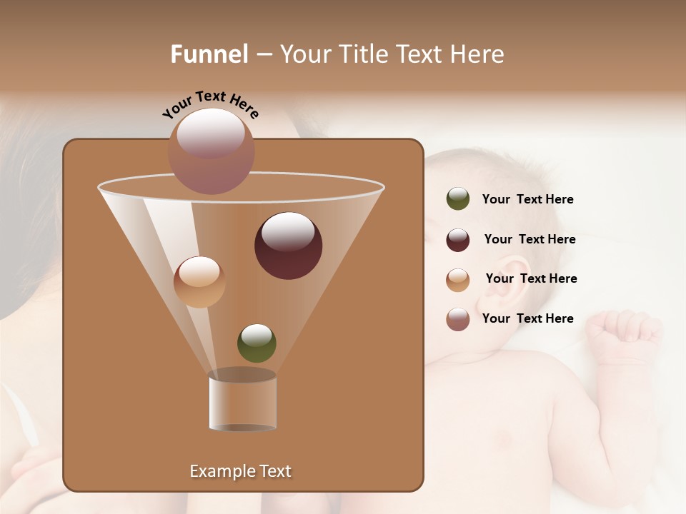 Skin Comfortable Hand PowerPoint Template