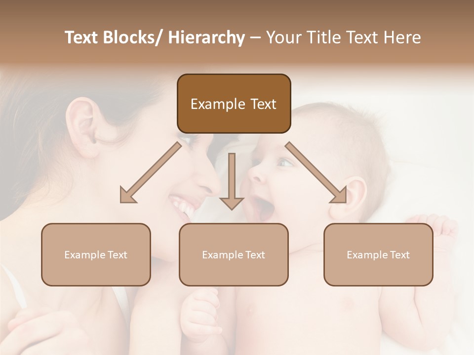 Skin Comfortable Hand PowerPoint Template