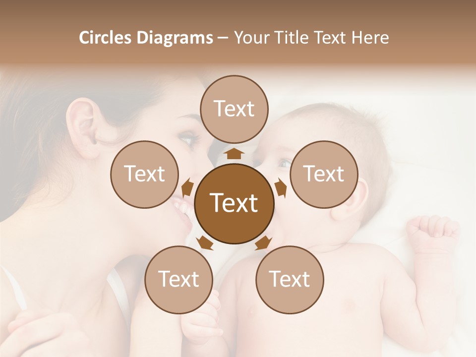 Skin Comfortable Hand PowerPoint Template