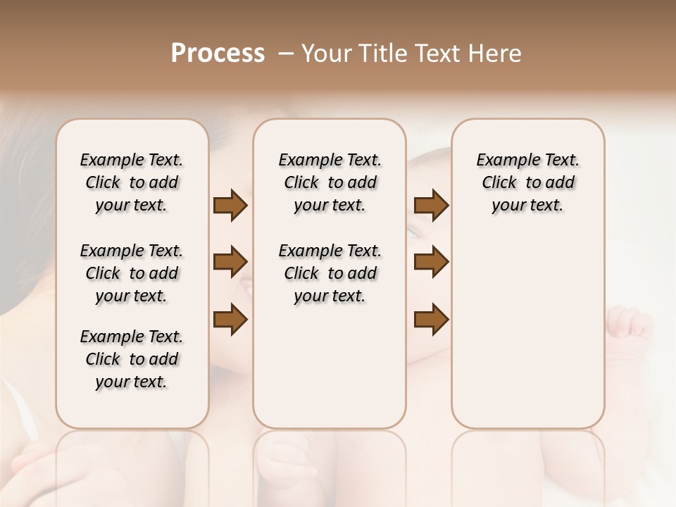 Skin Comfortable Hand PowerPoint Template
