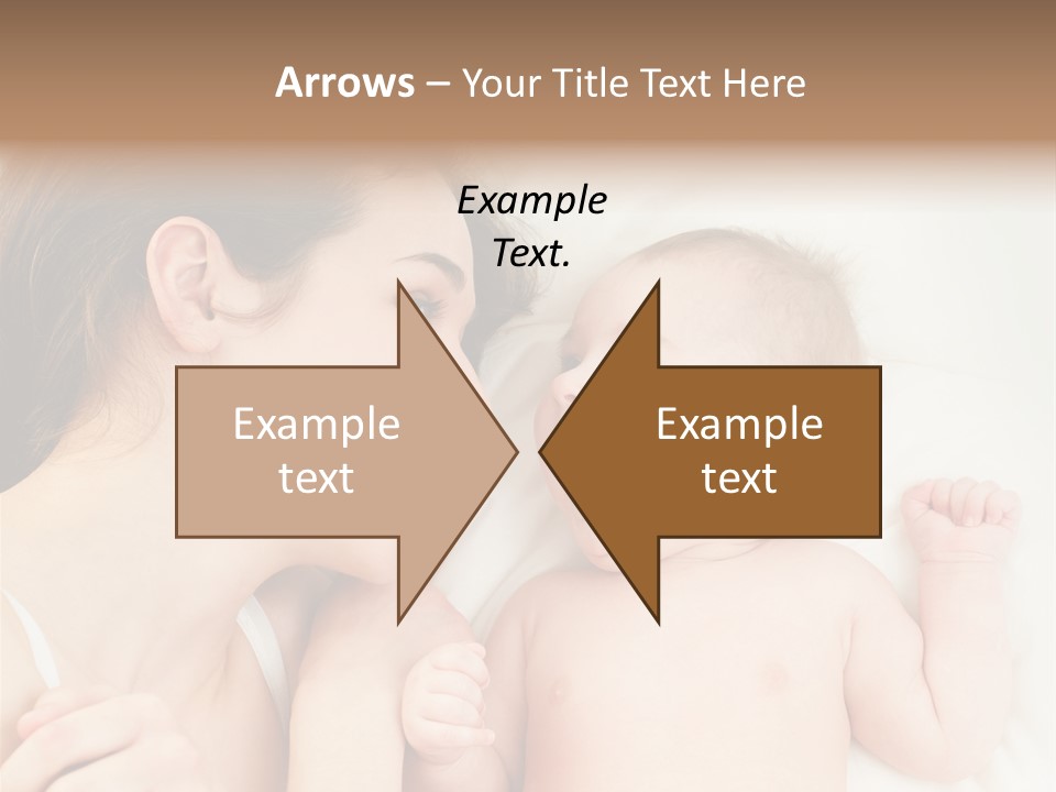 Skin Comfortable Hand PowerPoint Template