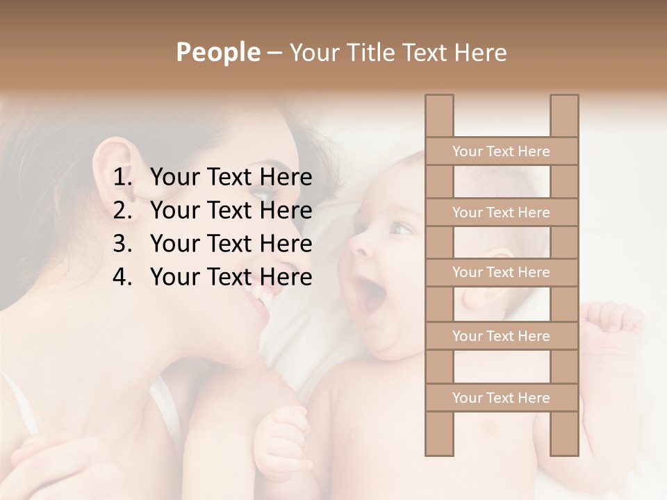 Skin Comfortable Hand PowerPoint Template