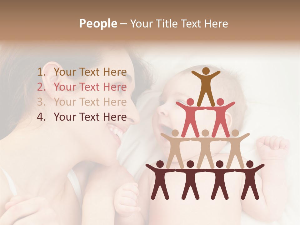 Skin Comfortable Hand PowerPoint Template