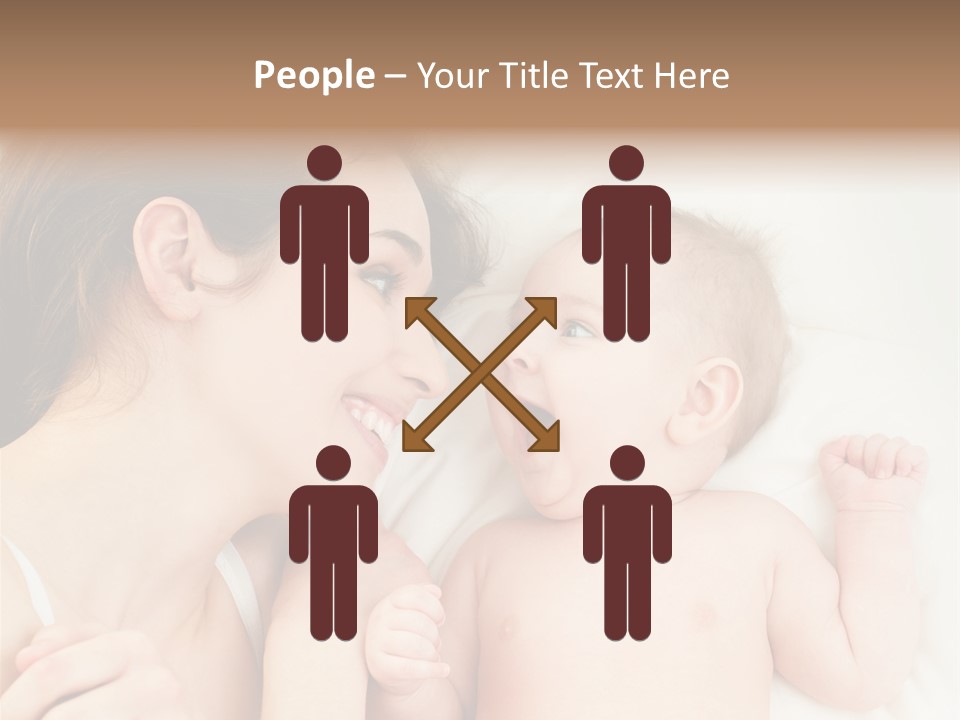 Skin Comfortable Hand PowerPoint Template