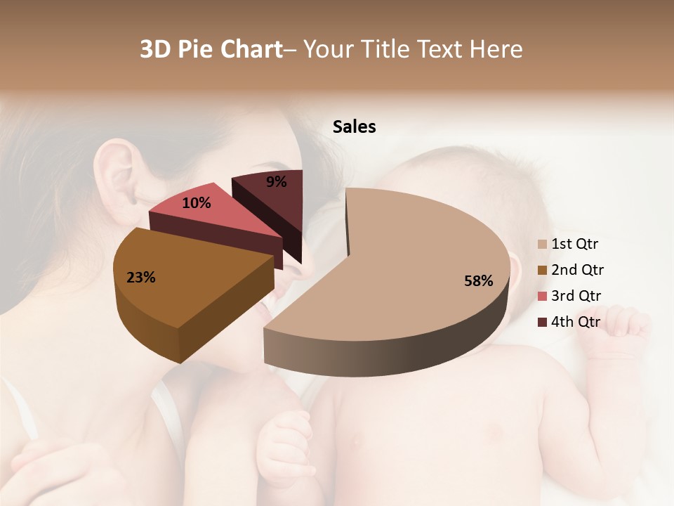Skin Comfortable Hand PowerPoint Template