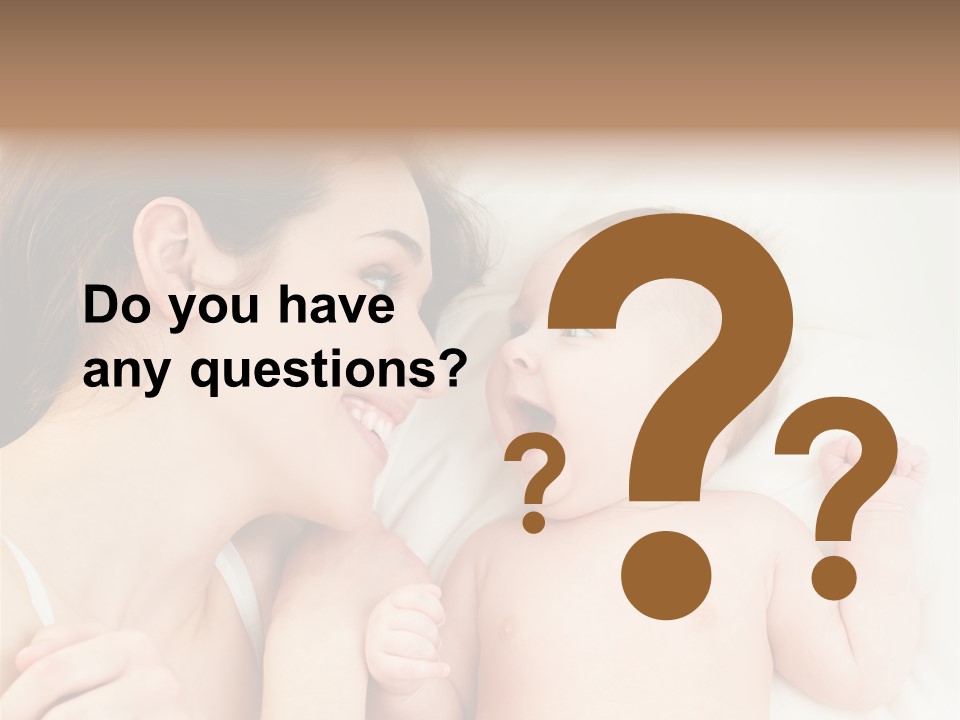 Skin Comfortable Hand PowerPoint Template