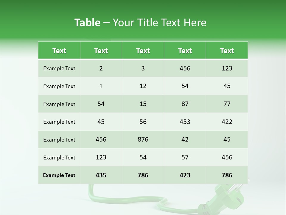 Environment Power Warming PowerPoint Template