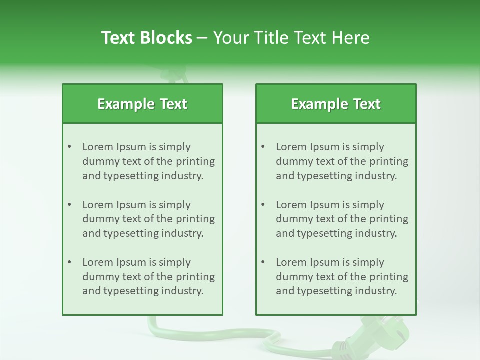 Environment Power Warming PowerPoint Template