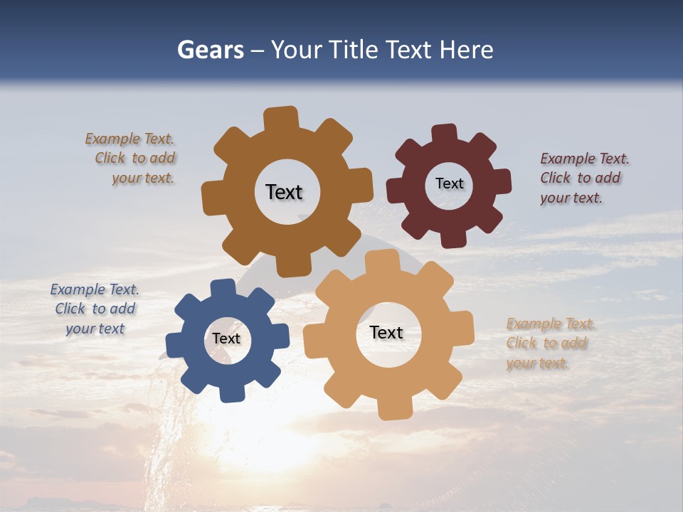 Conch Sky Animal PowerPoint Template