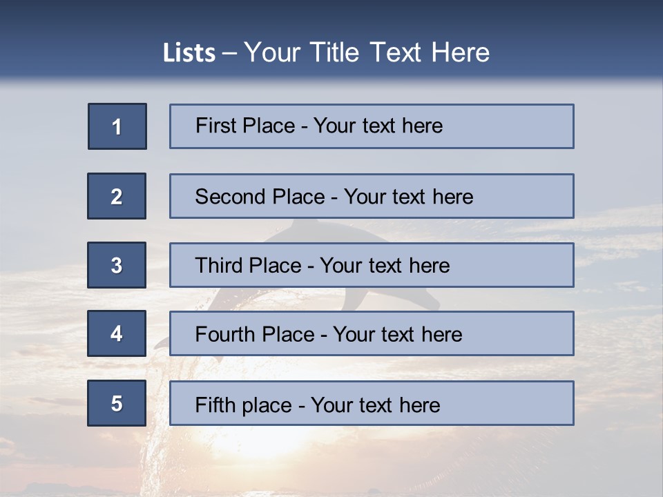 Conch Sky Animal PowerPoint Template