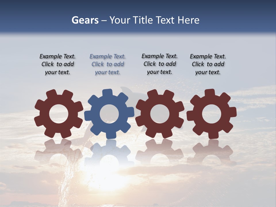 Conch Sky Animal PowerPoint Template