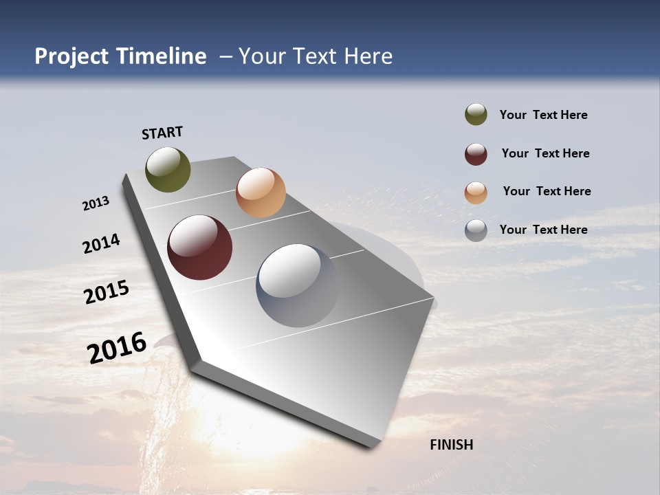 Conch Sky Animal PowerPoint Template