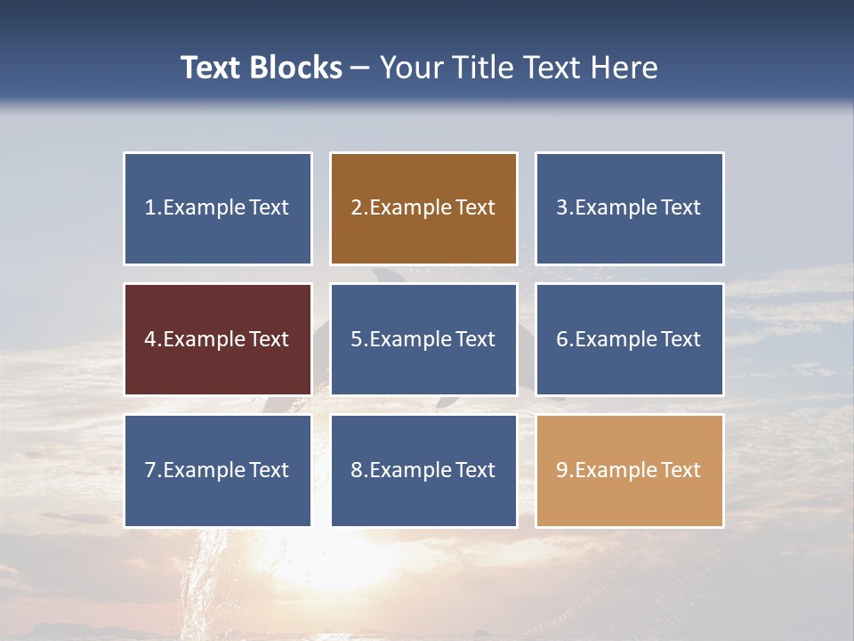 Conch Sky Animal PowerPoint Template