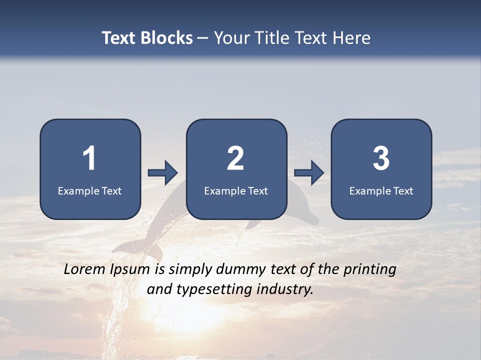 Conch Sky Animal PowerPoint Template