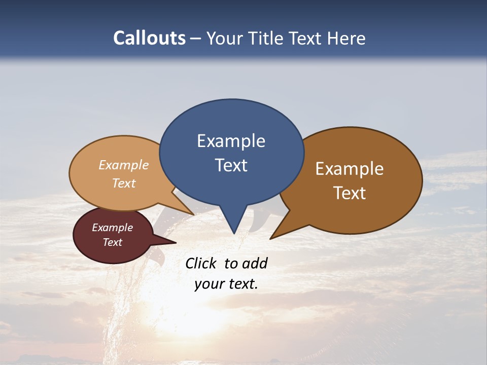 Conch Sky Animal PowerPoint Template