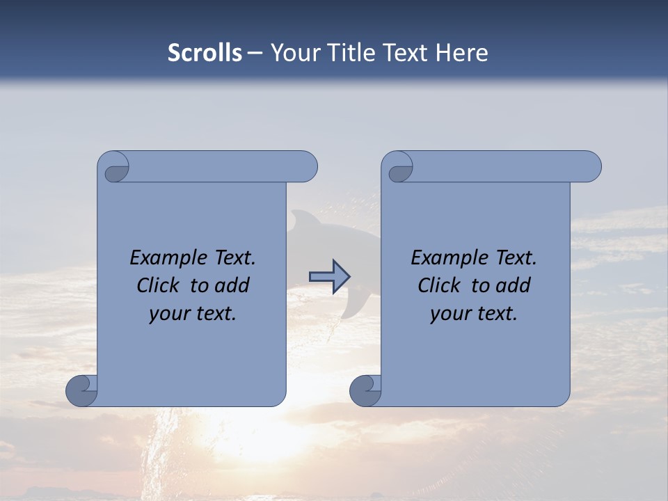 Conch Sky Animal PowerPoint Template