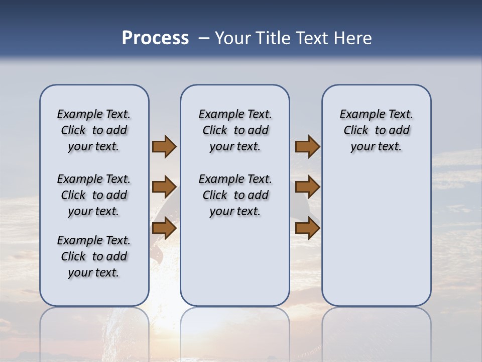 Conch Sky Animal PowerPoint Template