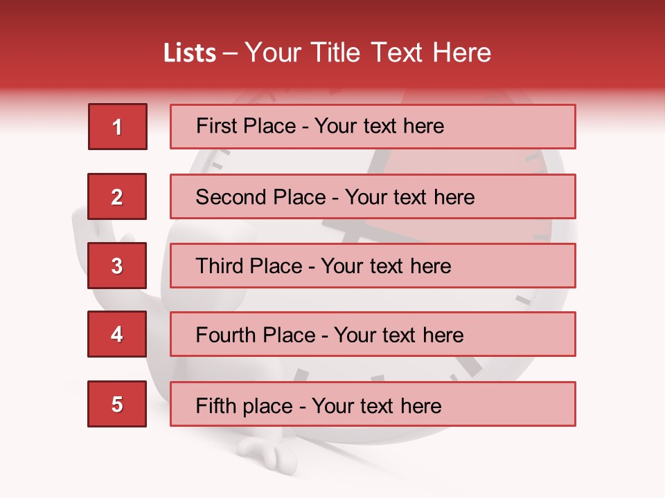 Person Awake Man PowerPoint Template