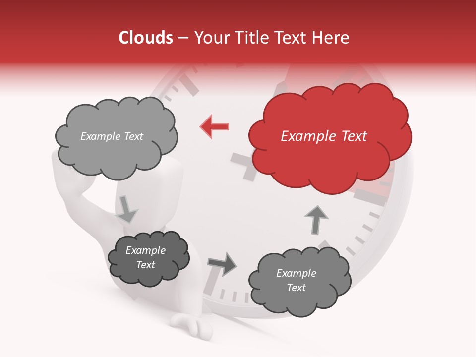 Person Awake Man PowerPoint Template